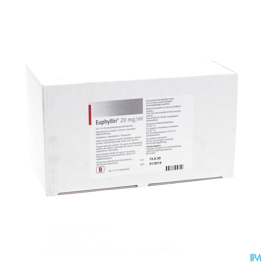 Euphyllin 50 Amp 10ml Euphyllin 50 Amp 10ml