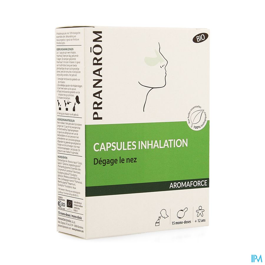 Aromaforce Bio Inhalatie Caps 15 Nf Aromaforce Bio Inhalatie Caps 15 Nf