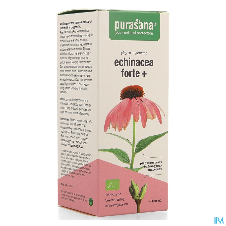 Purasana Vegan Echinacea Forte+ 100ml
