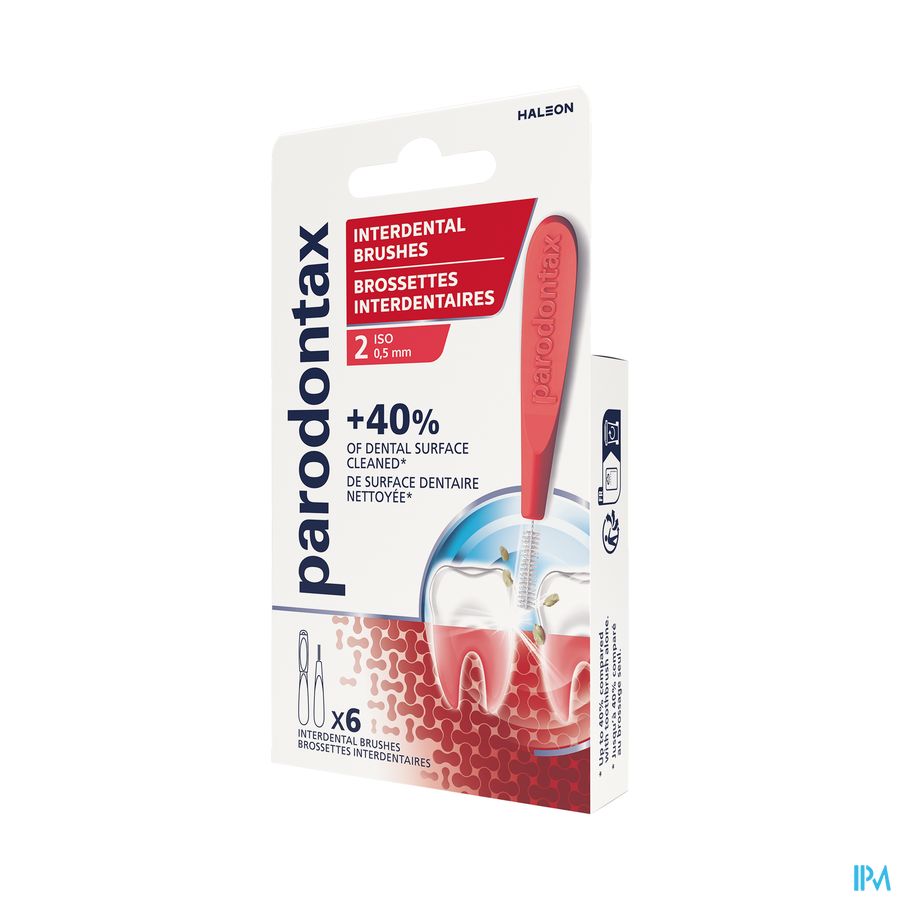 Parodontax Interdental Brushes 0,5mm 6 4