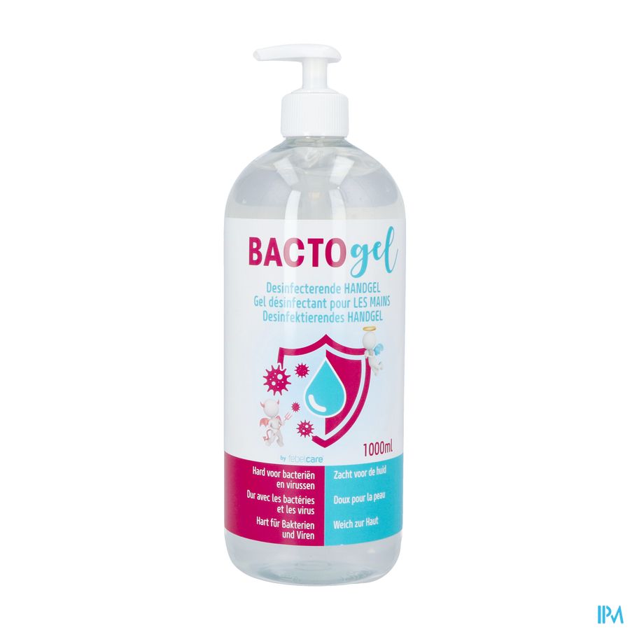 Bactogel Gel Hydroalcoolique Fl Pompe 1l Bactogel Gel Hydroalcoolique Fl Pompe 1l