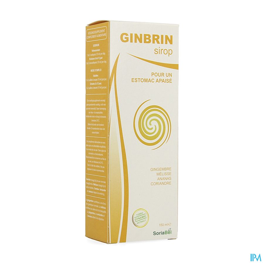 Soria Ginbrin siroop 150ml