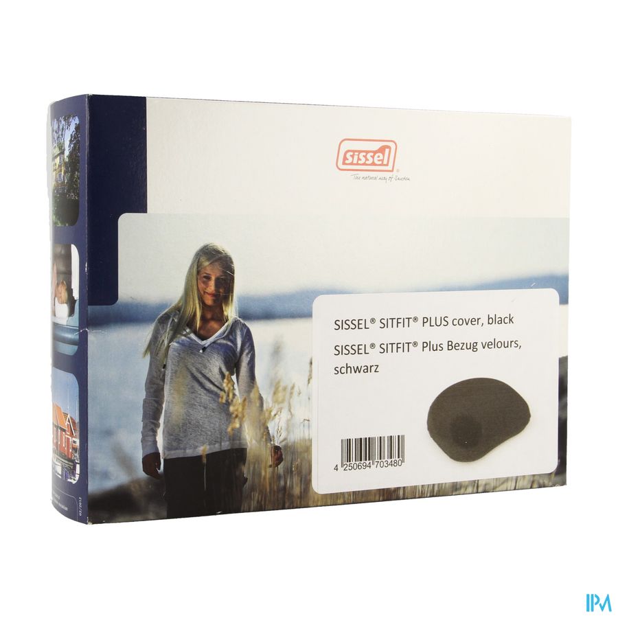 Sissel Housse Noir Velours Pour Sitfit Plus Sissel Housse Noir Velours Pour Sitfit Plus