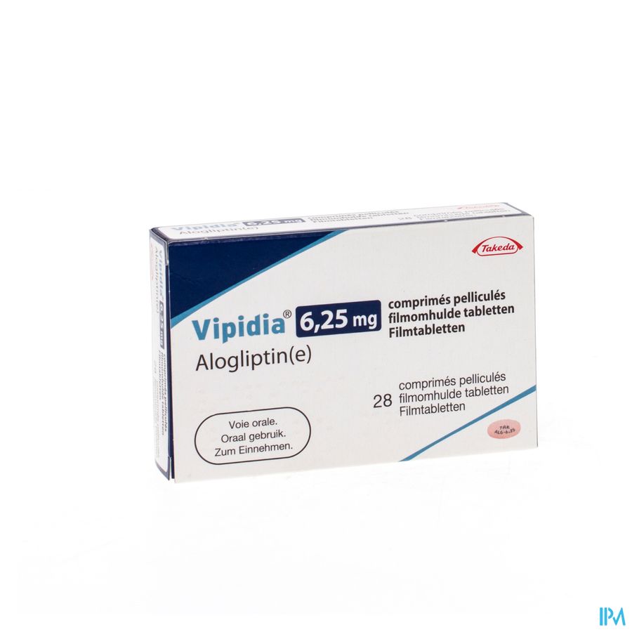 Vipidia 6,25mg Comp Pell 28x6,25mg Vipidia 6,25mg Comp Pell 28x6,25mg