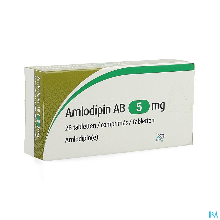 Amlodipin Ab 5mg Comp 28 Amlodipin Ab 5mg Comp 28