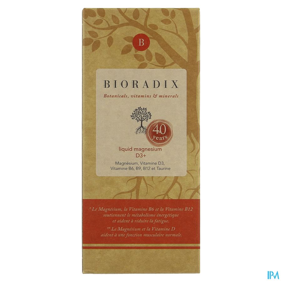 Bioradix - Magnesium D3+ Liquid 500ml 1