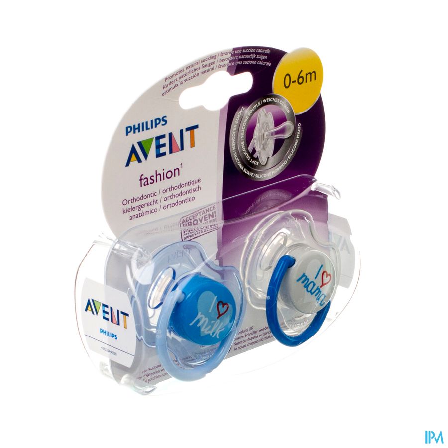 Philips Avent Fopsp Fashion Dubbel 0- 6m 2 SCF172/50