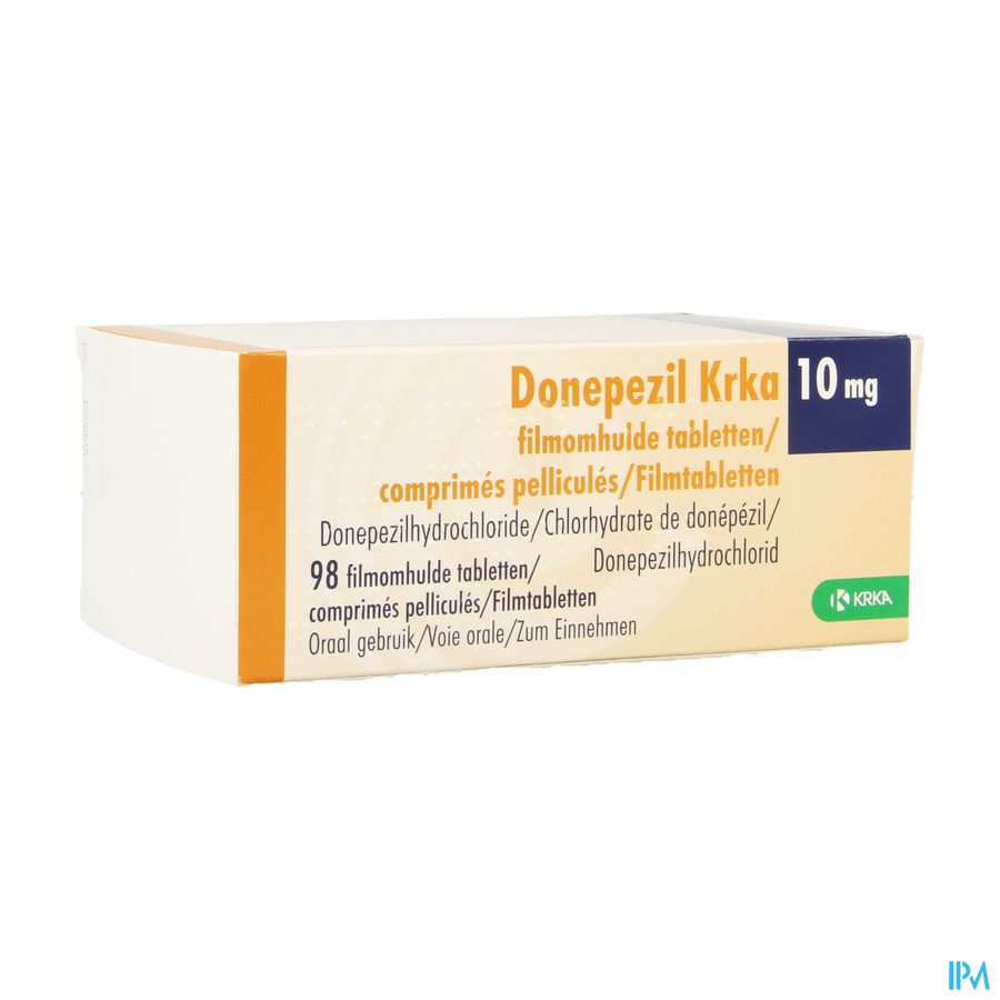 Donepezil Krka 10mg Comp Pell 98 X 10mg Donepezil Krka 10mg Comp Pell 98 X 10mg