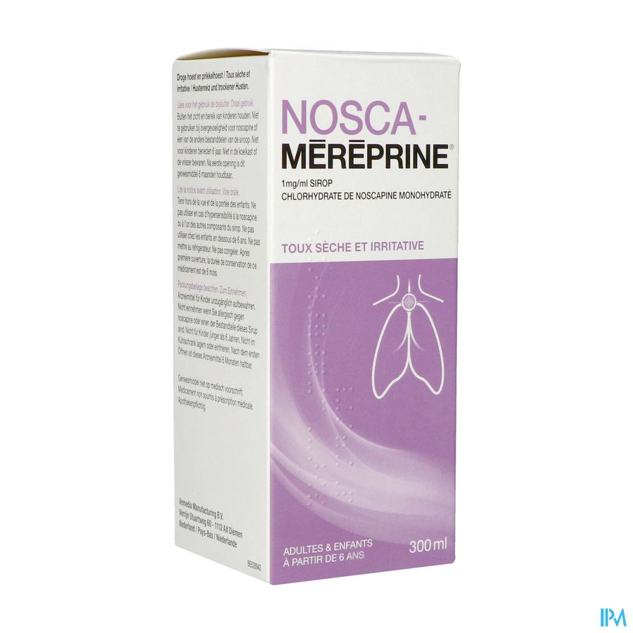 Nosca Mereprine 1mg/ml Sirop 300ml Nosca Mereprine 1mg/ml Sirop 300ml