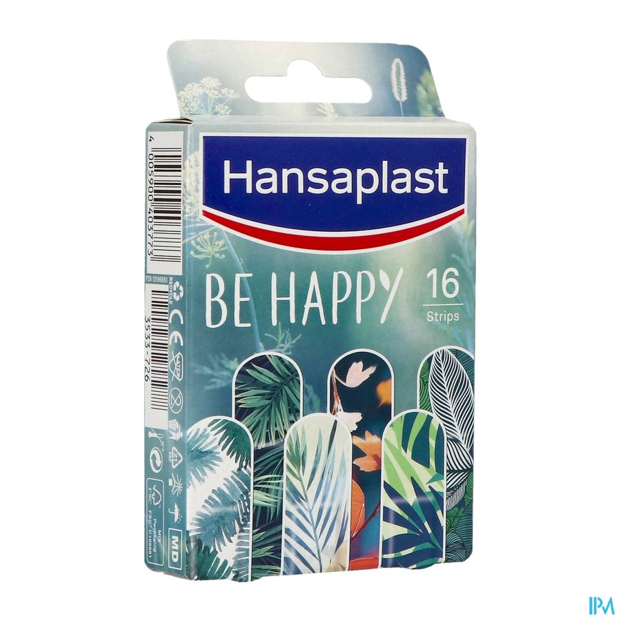 Hansaplast Pansement Be Happy Strips 16