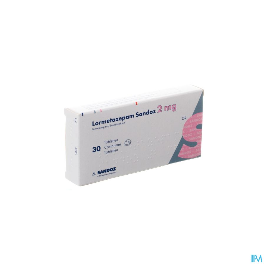 Lormetazepam Sandoz Comp 30 X 2mg Lormetazepam Sandoz Comp 30 X 2mg