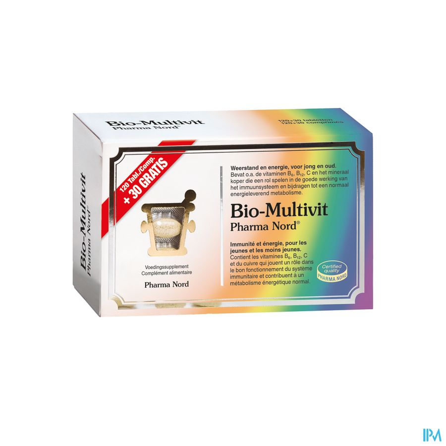 Bio-multivit Pharma Nord Tabl 120+30 Promo Bio-multivit Pharma Nord Tabl 120+30 Promo