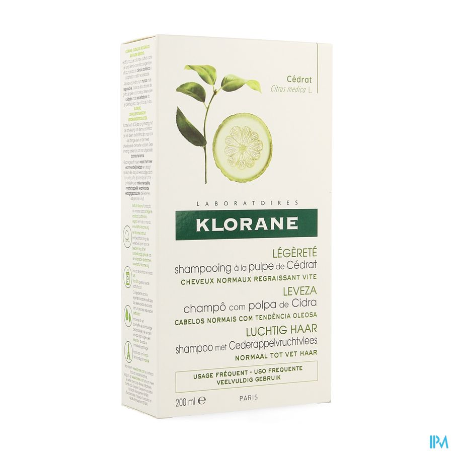 Klorane Capil. Sh Cederappel 200ml