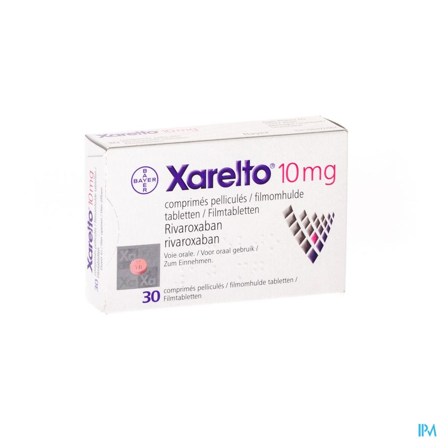 Xarelto 10mg Tabl 30 X 10mg 1