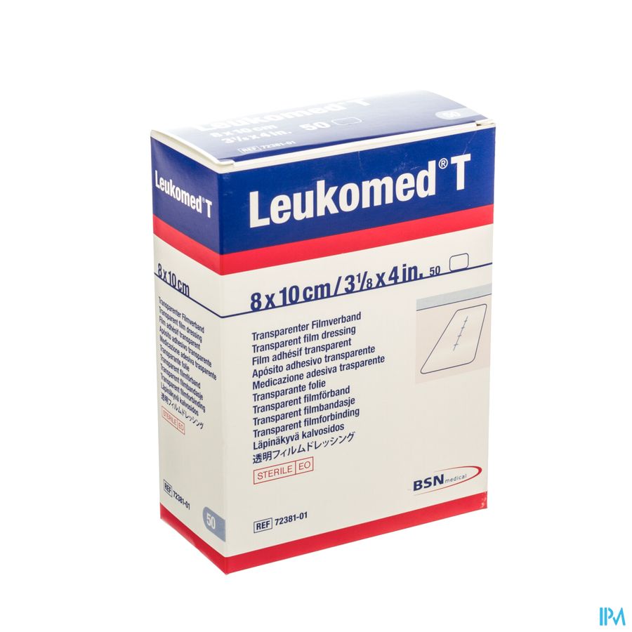 Leukomed T Verband Steriel 8,0cmx10cm 50 7238101 2