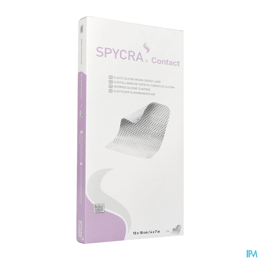 Spycra Contact Silicon Adh 10,0cmx18,0cm 5 Spycra Contact Silicon Adh 10,0cmx18,0cm 5