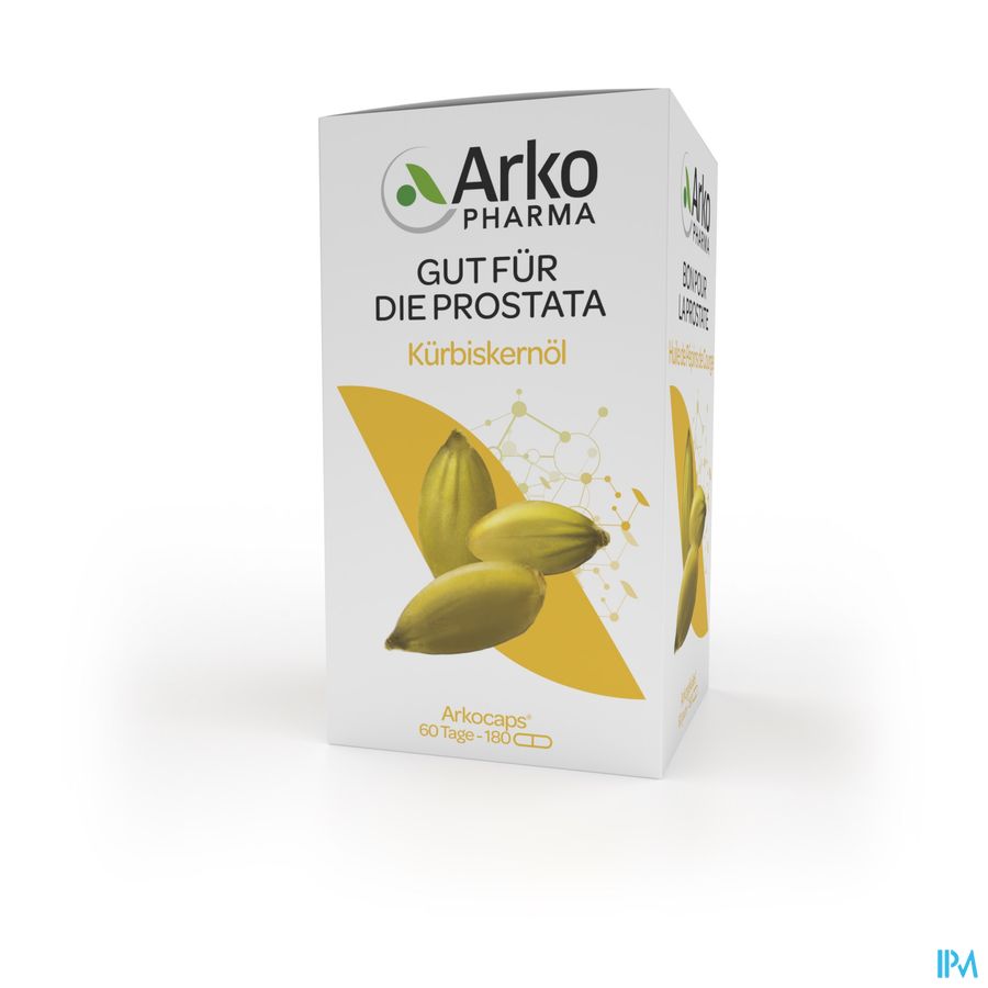 Arkocaps Pompoenpitolie Caps 180 4