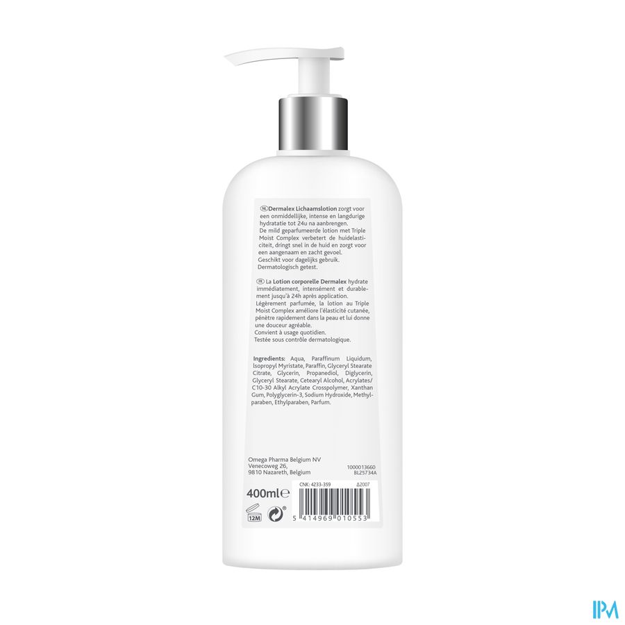 Dermalex Bodylotion 400ml 1