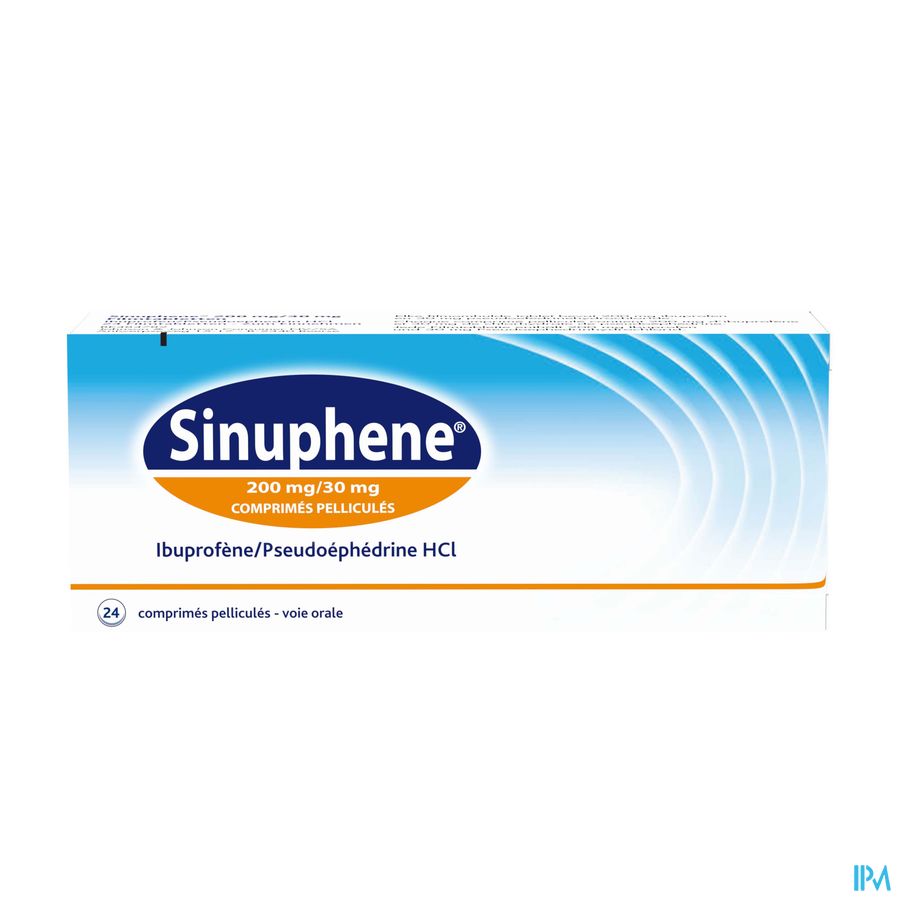Sinuphene 200mg/30mg Comp Pell 24