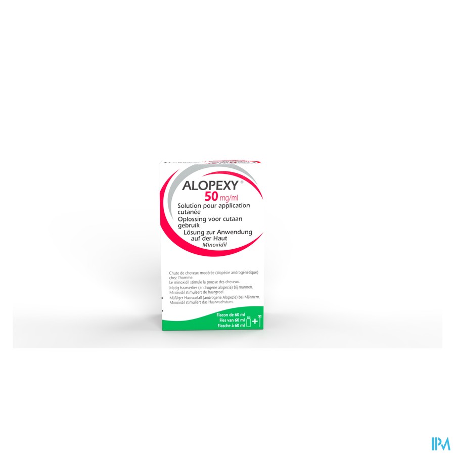 Alopexy 50mg/ml Opl Cutaan Gebruik Fl Pipet 60ml