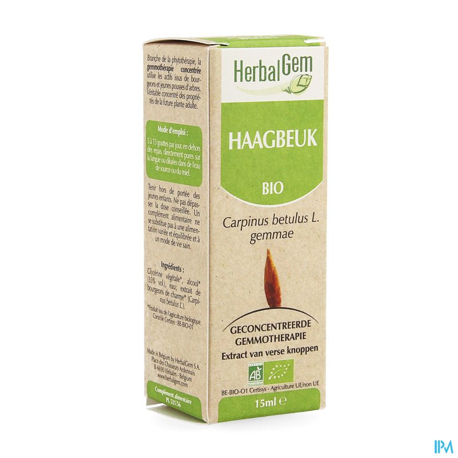 Herbalgem Haagbeuk Maceraat 15ml Herbalgem Haagbeuk Maceraat 15ml