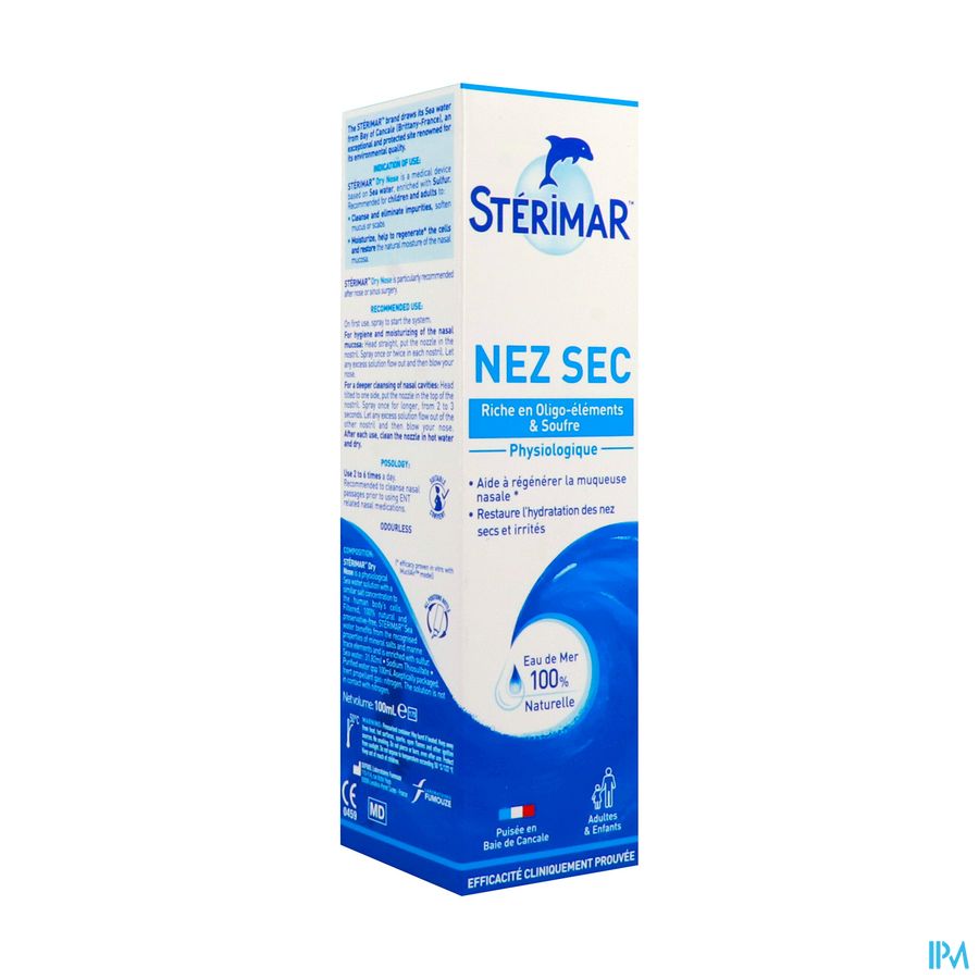 Sterimar Zwavel Fysiolog. Neusspray Zeewater 100ml