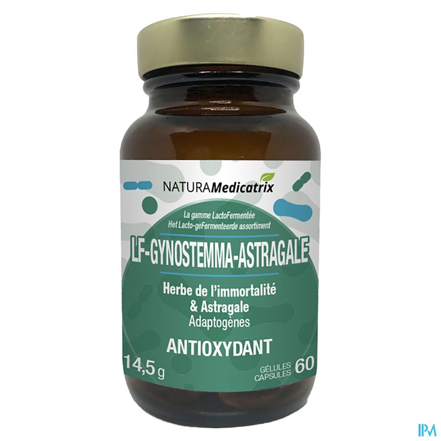 Lacto Fermentee Gynostemma Astragale Caps 60 3
