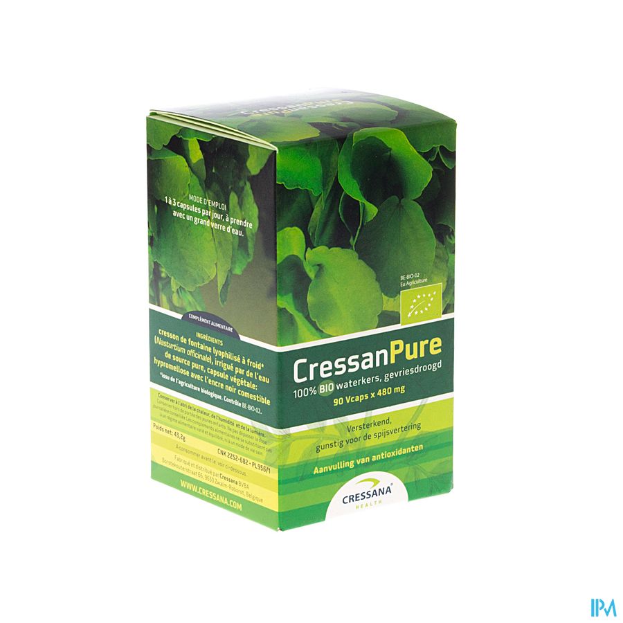 Cressan Pure V-caps 90x500mg Cressan Pure V-caps 90x500mg