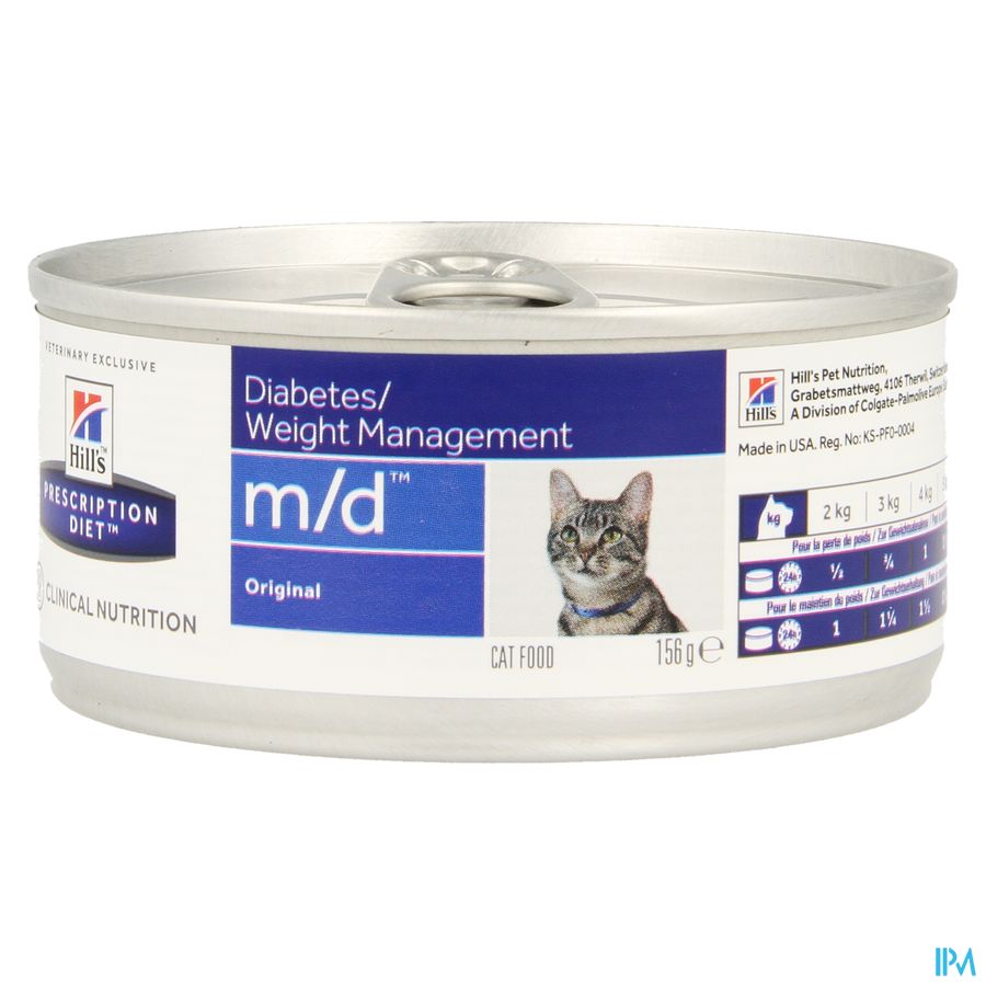 Hills Prescrip.diet Feline Md Minced 156g 4281g 2