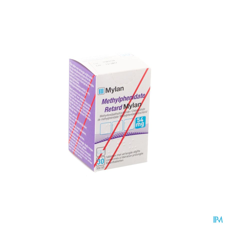 Methylphenidat.retar.viatris 54mg Verl.afg.tabl 30 Methylphenidat.retar.viatris 54mg Verl.afg.tabl 30