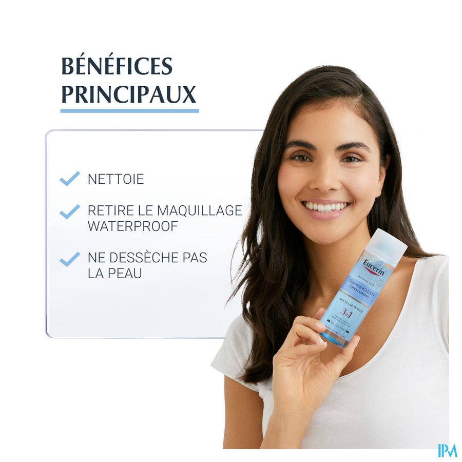 Eucerin Dermatoclean Hyaluron Lotion Micel. 400ml 6