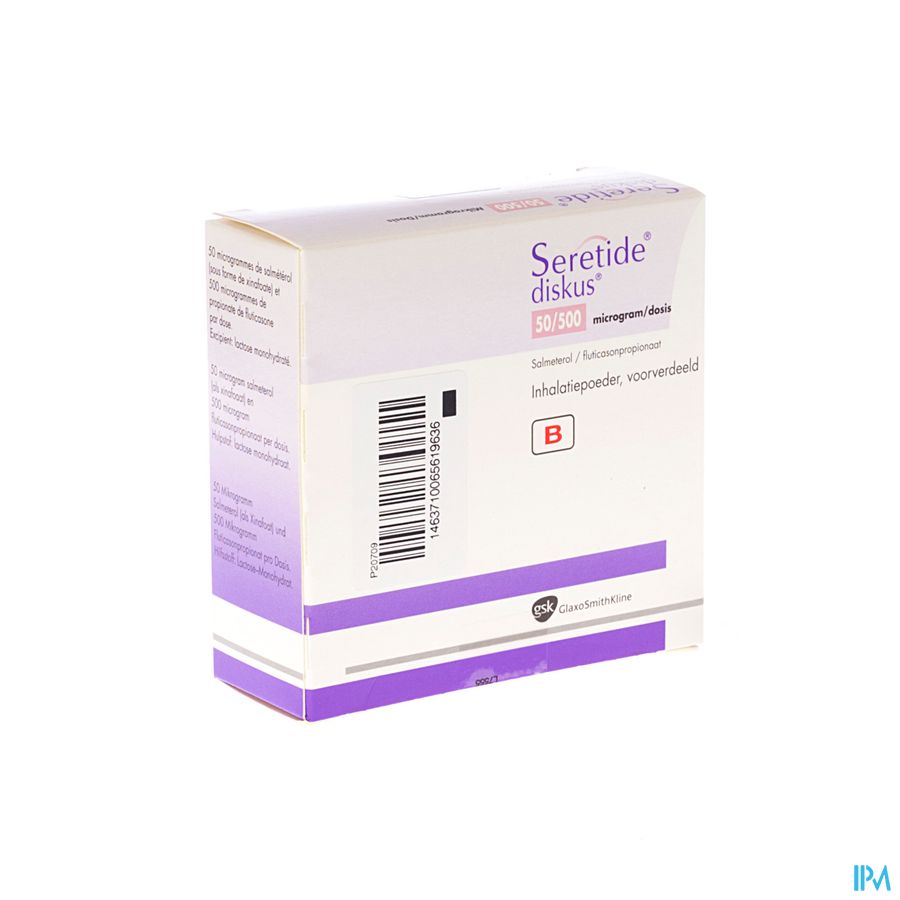 Seretide Diskus Dos 60 50mcg/500mcg Seretide Diskus Dos 60 50mcg/500mcg