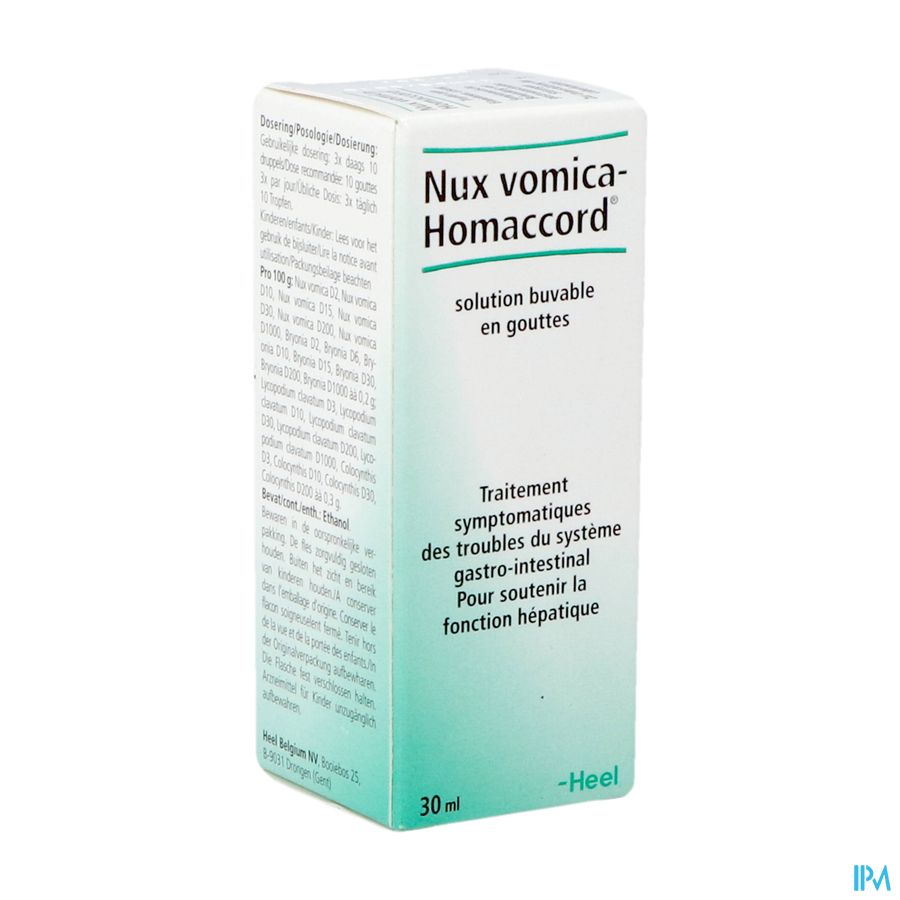 Nux Vomica-homaccord Gutt 30ml Heel