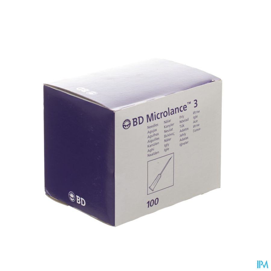 Microlance 3 Aig. 20g 1 1/2 Rb 0,9mm 40mm 100 Microlance 3 Aig. 20g 1 1/2 Rb 0,9mm 40mm 100