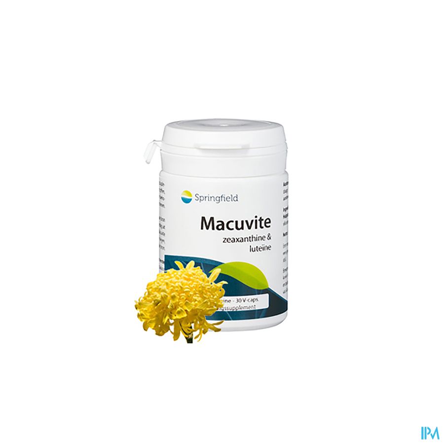 Macuvite Zeaxanth.800mcg/lut.6mg Springf.v-caps 30