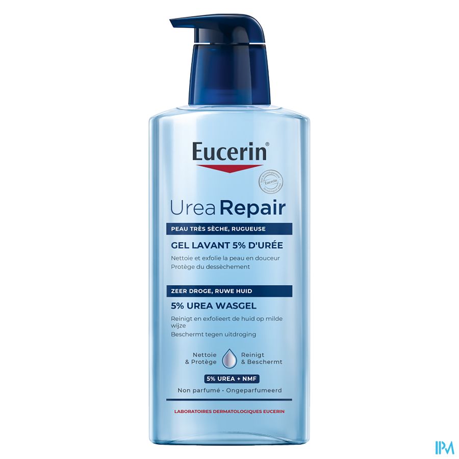 Eucerin Urearepair Wasgel 5% Urea 400ml 3
