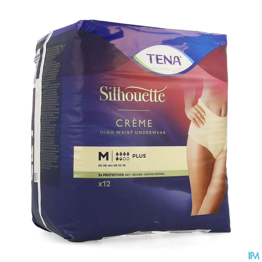 Tena Silhouette Plus Creme High Waist M 12 782512