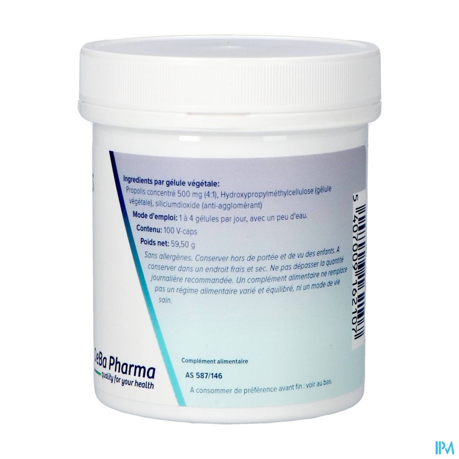 Propolis Caps 100x500mg Deba 2