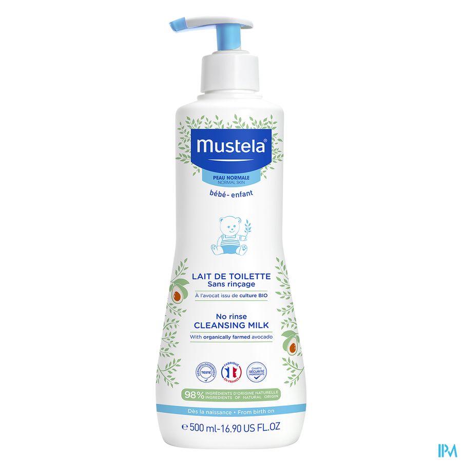 Mustela Pn Toiletmelk Z/spoelen 500ml 2
