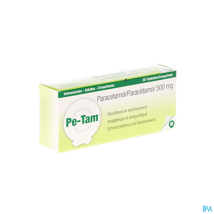 Pe-tam Tabl 20 X 500mg
