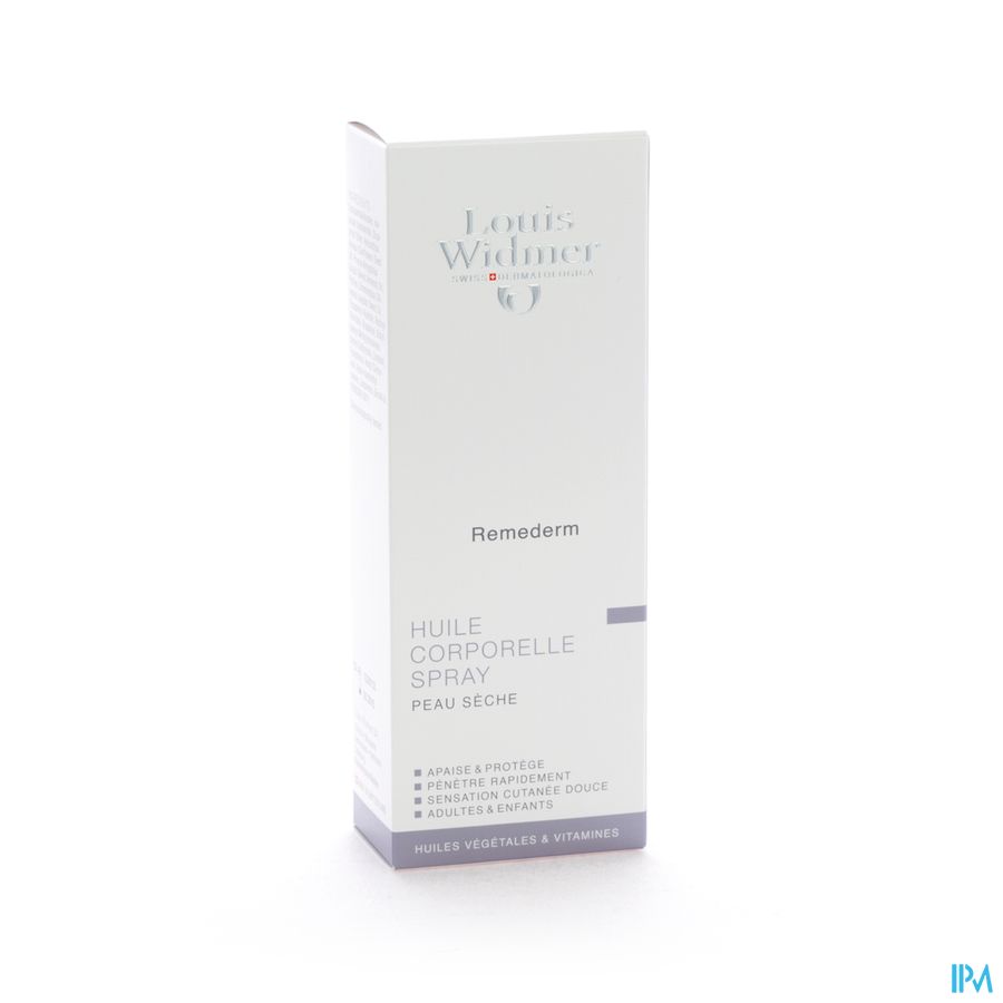 Widmer Remederm Huile Corps Spray Parf 150ml Widmer Remederm Huile Corps Spray Parf 150ml