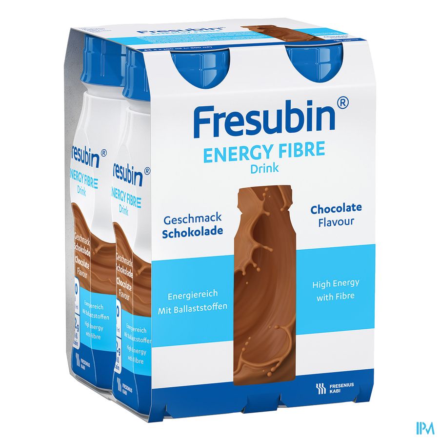 Fresubin Energy Fibre Drink 200ml Chocolat/chocolade Fresubin Energy Fibre Drink 200ml Chocolat/chocolade