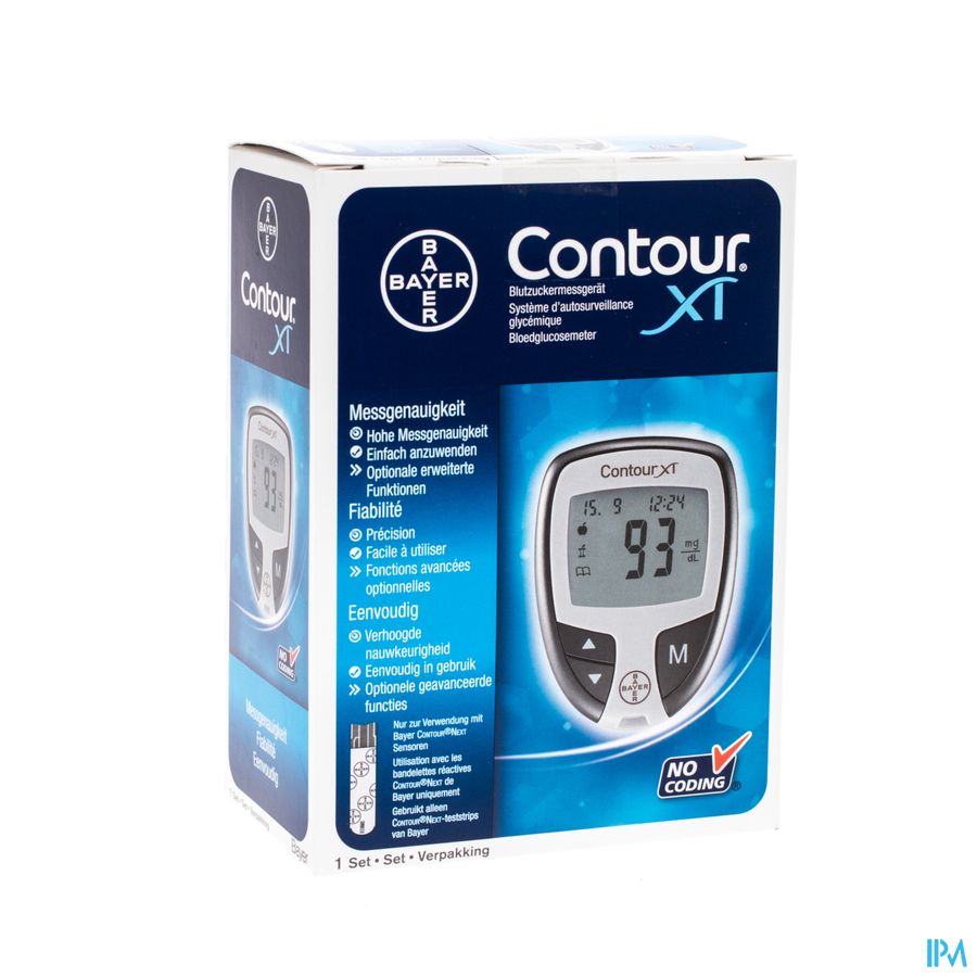 Ascencia Contour Xt Lecteur Glycemie Ascencia Contour Xt Lecteur Glycemie