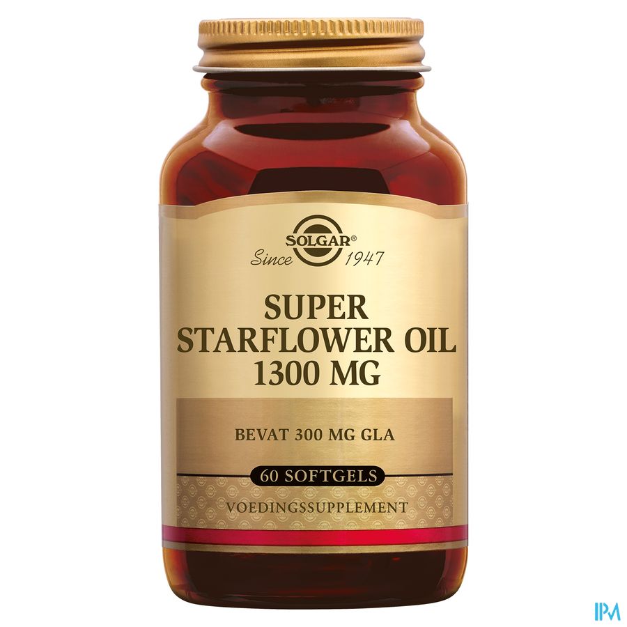 Super Starflower Oil 1300mg (300mg Gla) Softgel 60 Super Starflower Oil 1300mg (300mg Gla) Softgel 60