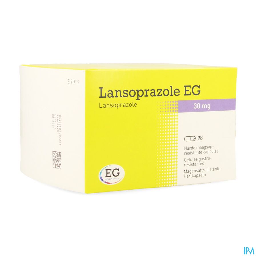 Lansoprazole EG 30 Mg Caps 98 X 30 Mg Lansoprazole EG 30 Mg Caps 98 X 30 Mg