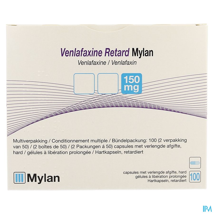 Venlafaxine Retard Ab 150,0mg Caps Verl. Afg.100 6