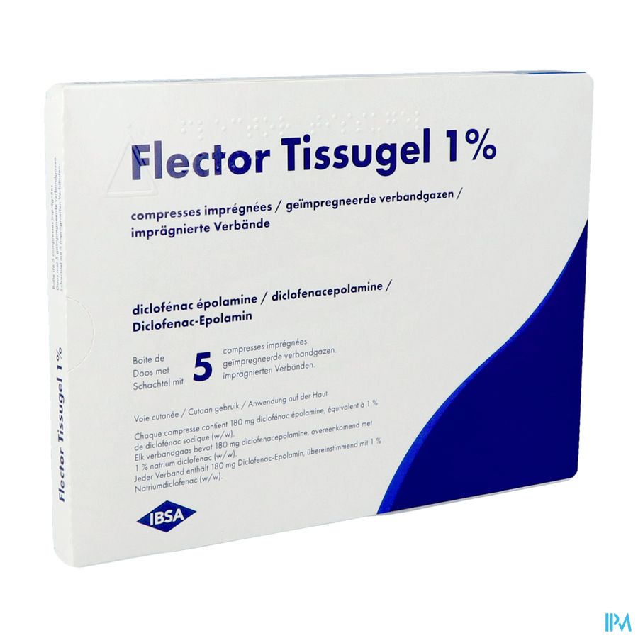 Flector Tissugel Compres Impreg 5