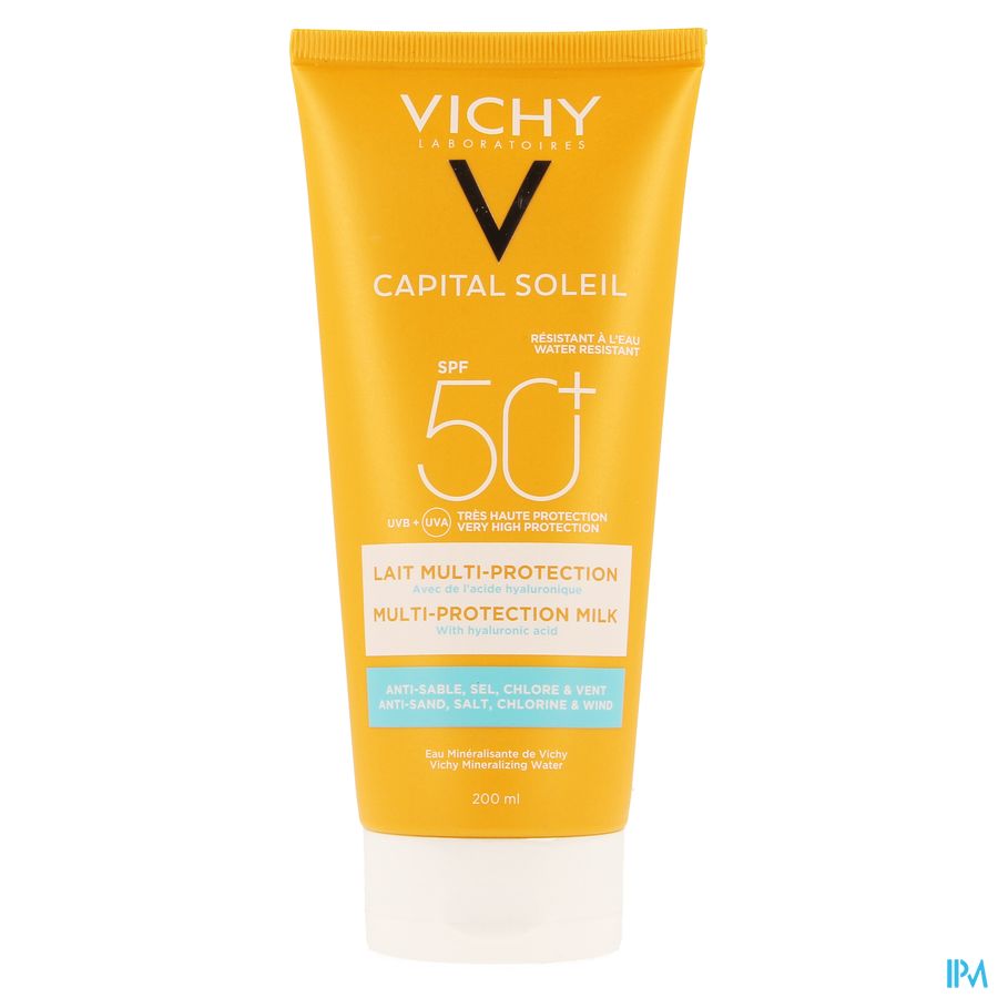 Vichy Cap. Sol. Beach Protect Zonnemelk Ip50 200ml 4
