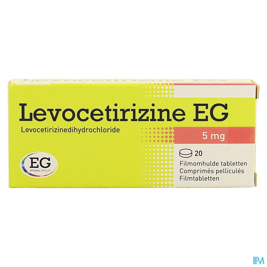 Levocetirizine EG 5 Mg Filmomh Tabl 20 1