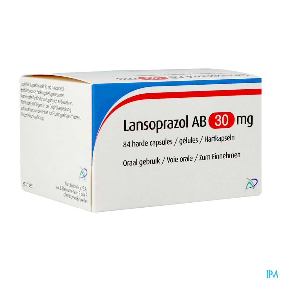 Lansoprazol Ab 30mg Caps 84 X 30mg Lansoprazol Ab 30mg Caps 84 X 30mg